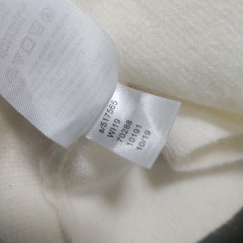 Ann Taylor Sweater Dress Cardigan Size XXL Off-White Button Front Pockets - Picture 6 of 11
